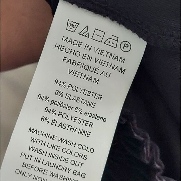 MICHAEL Michael Kors All Over Logo Velour Top Women’s Size XS - Black - Picture 6 of 7